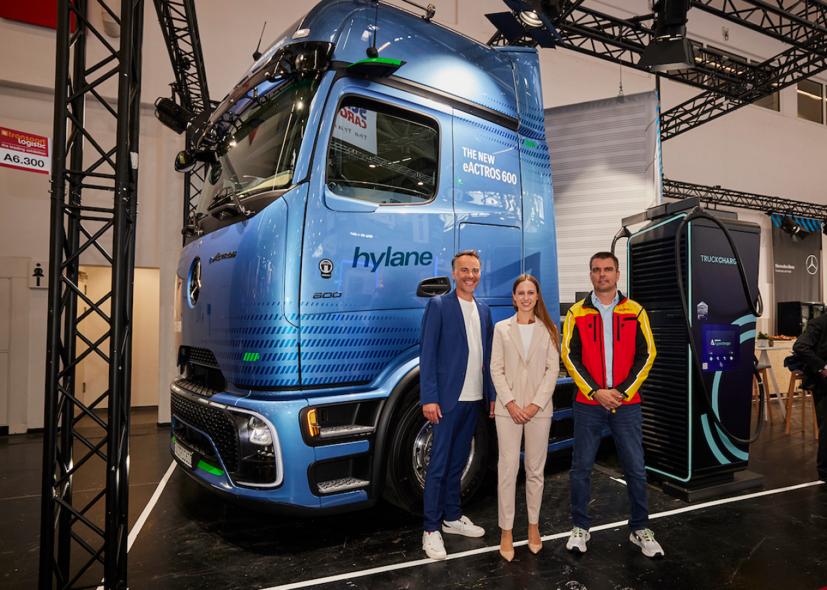 Daimler Truck, DHL und hylane schließen Partnerschaft bei vollelektrischen Lkw