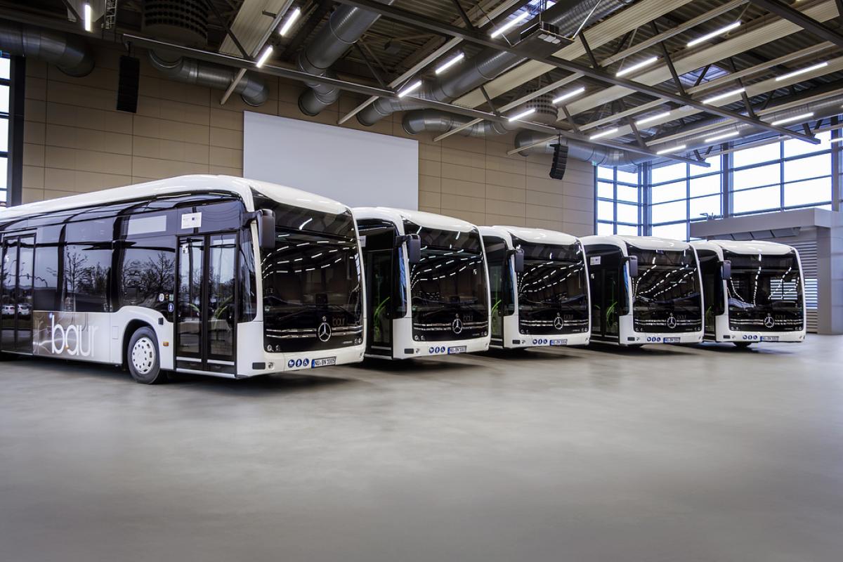 Omnibus Weidachstein startet batterieelektrisch in die Zukunft – mit fünf neuen eCitaro Stadtbussen