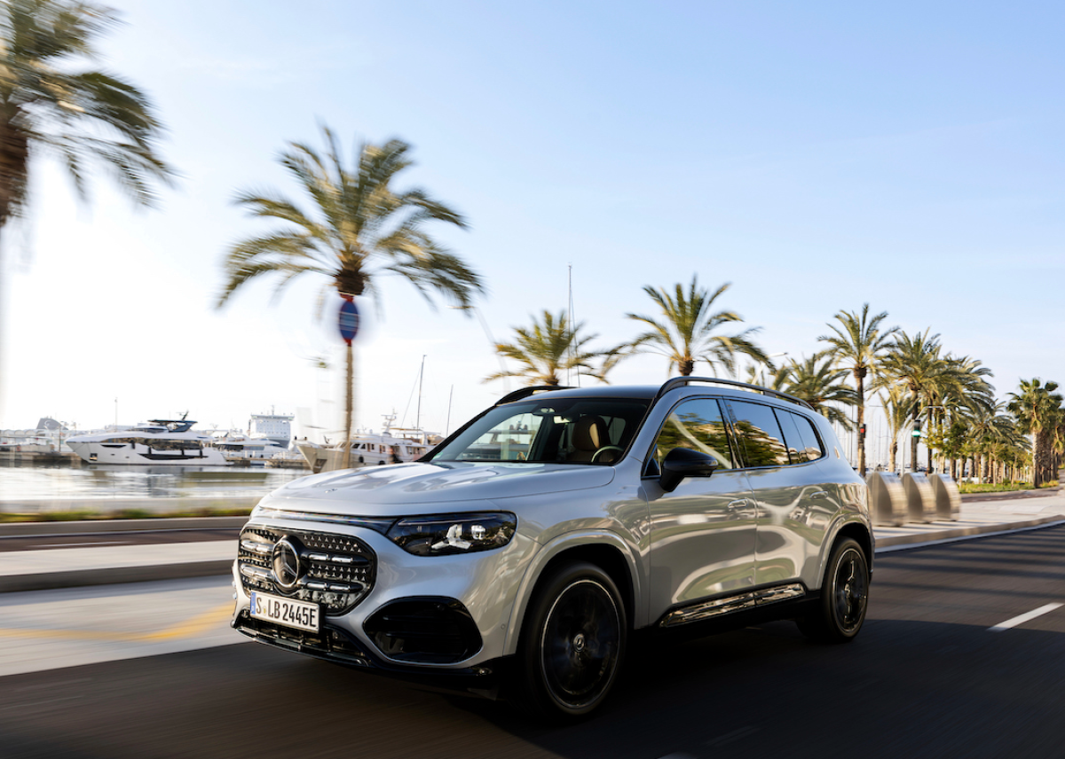 Pressefahrvorstellung auf Mallorca: der neue elektrische GLB