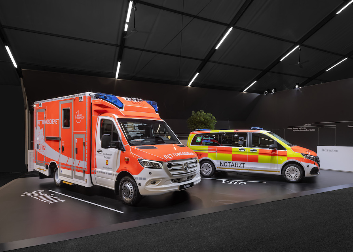 Mercedes-Benz Vans auf der RETTmobil 2026