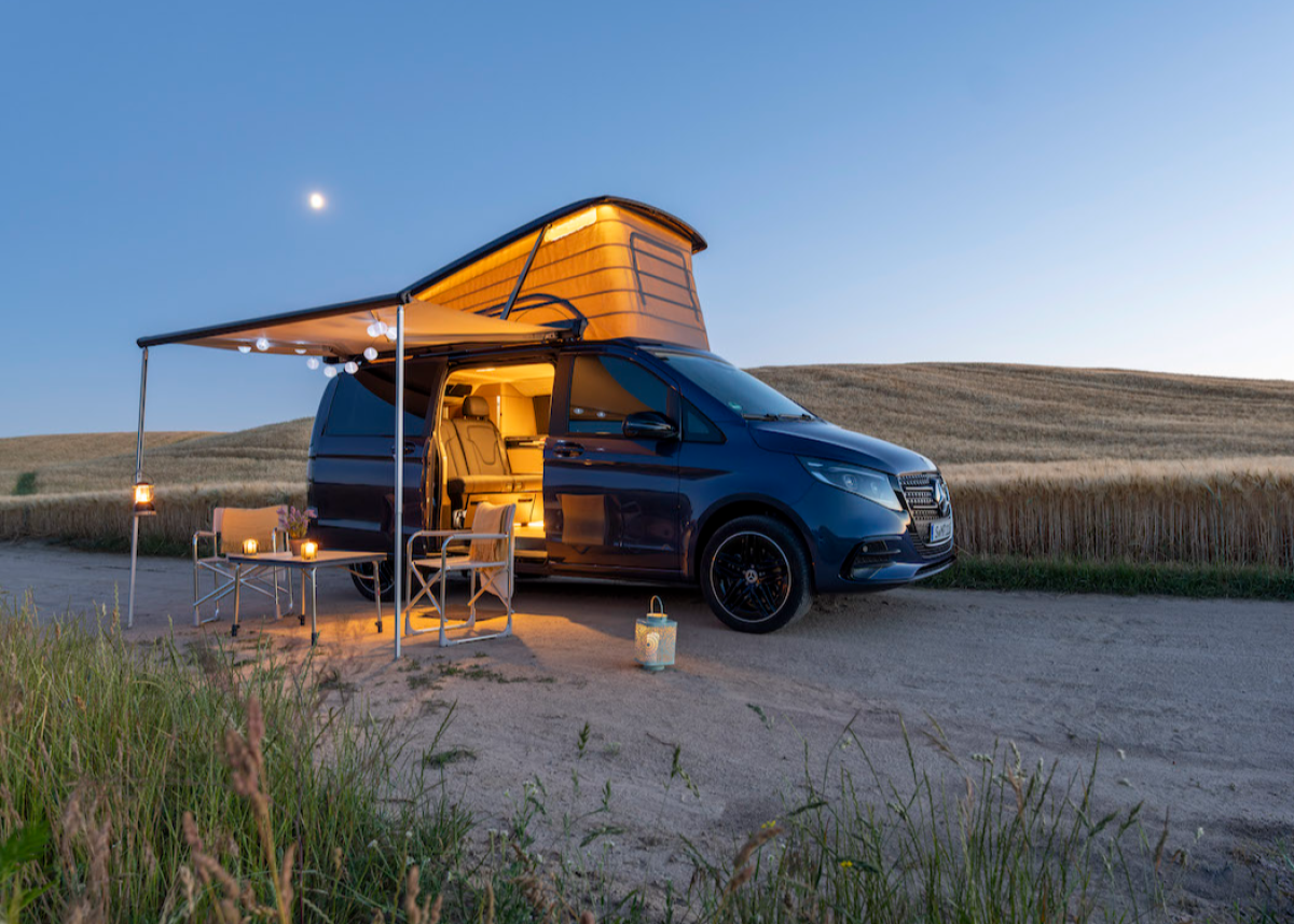 Das smarte, alltagstaugliche Mercedes-Benz Glamping-Mobil: Der neue Marco Polo macht sich bereit