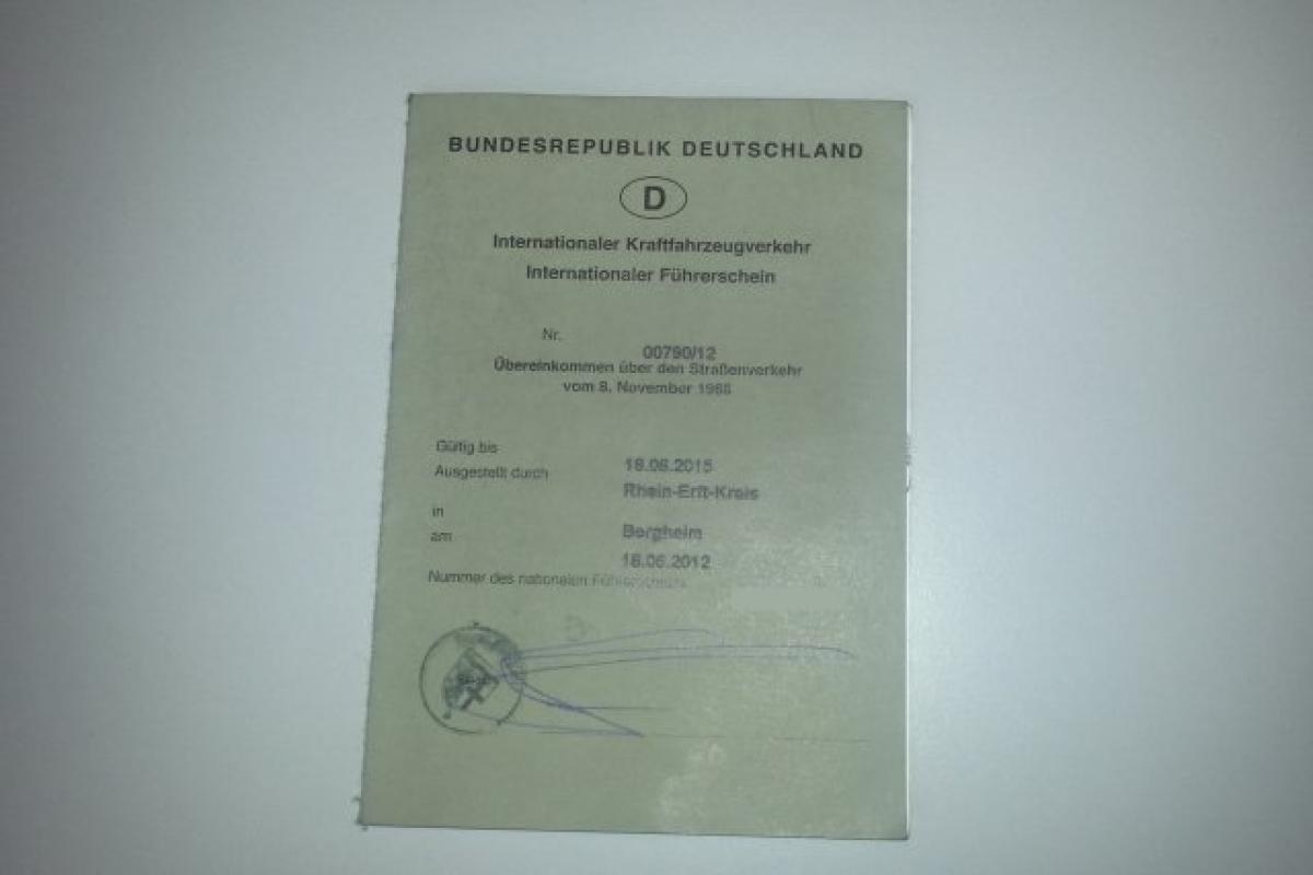 Internationaler Führerschein