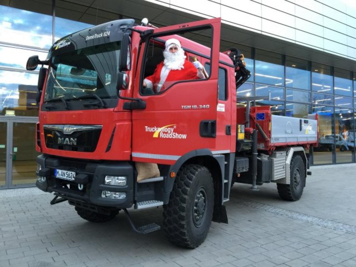 Das Auto vom Weihnachtsmann