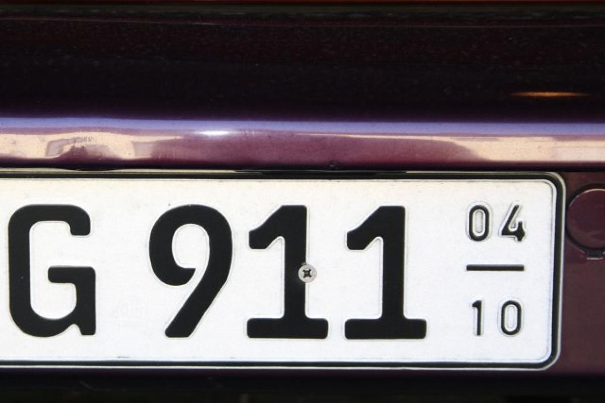 Kennzeichen für Cabrio und Oldtimer