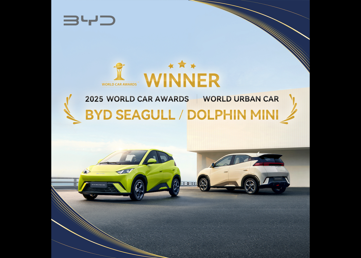 BYD DOLPHIN MINI ist World Urban Car 2025