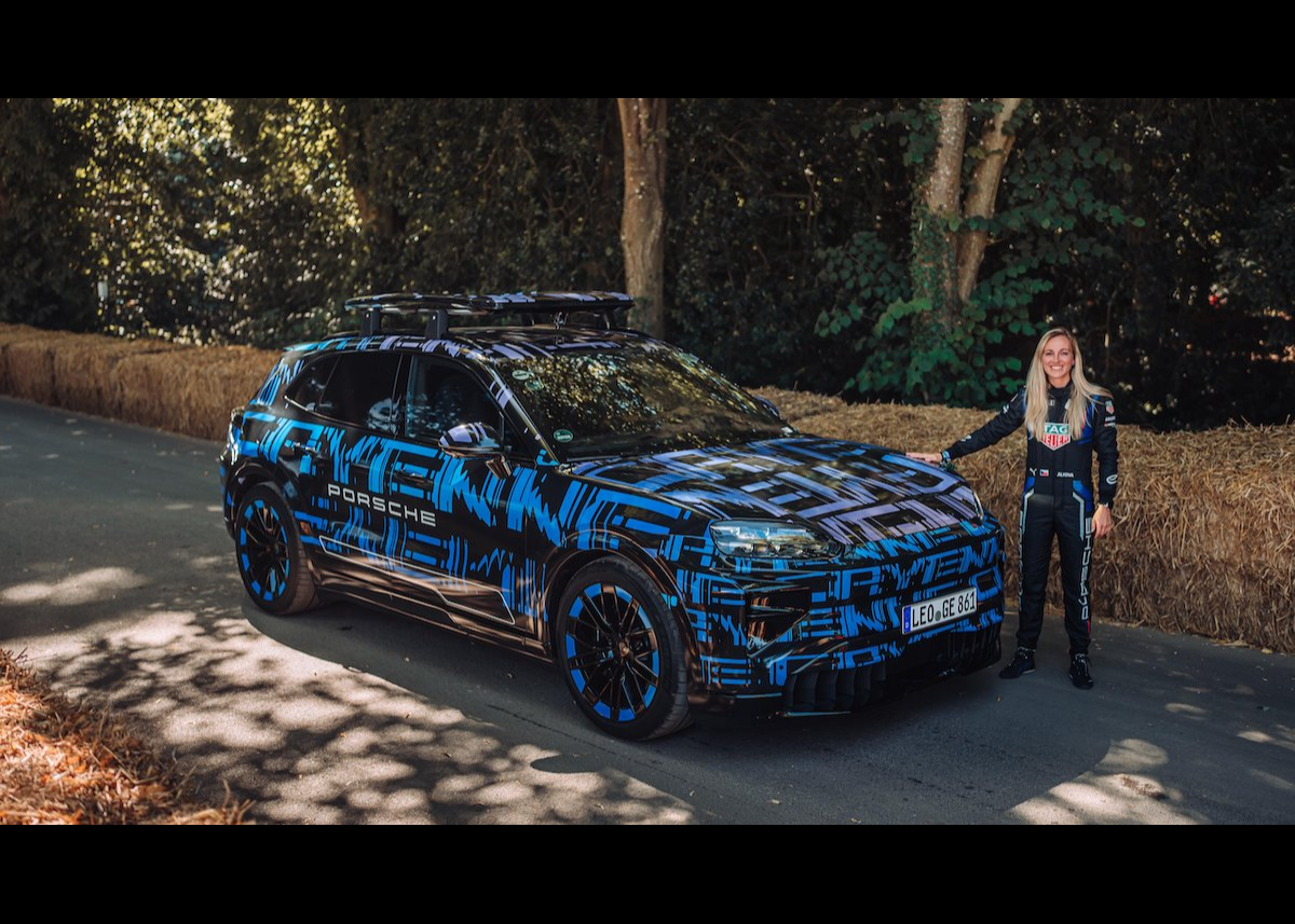 Porsche Cayenne zeigt in Goodwood seine ganze Bandbreite