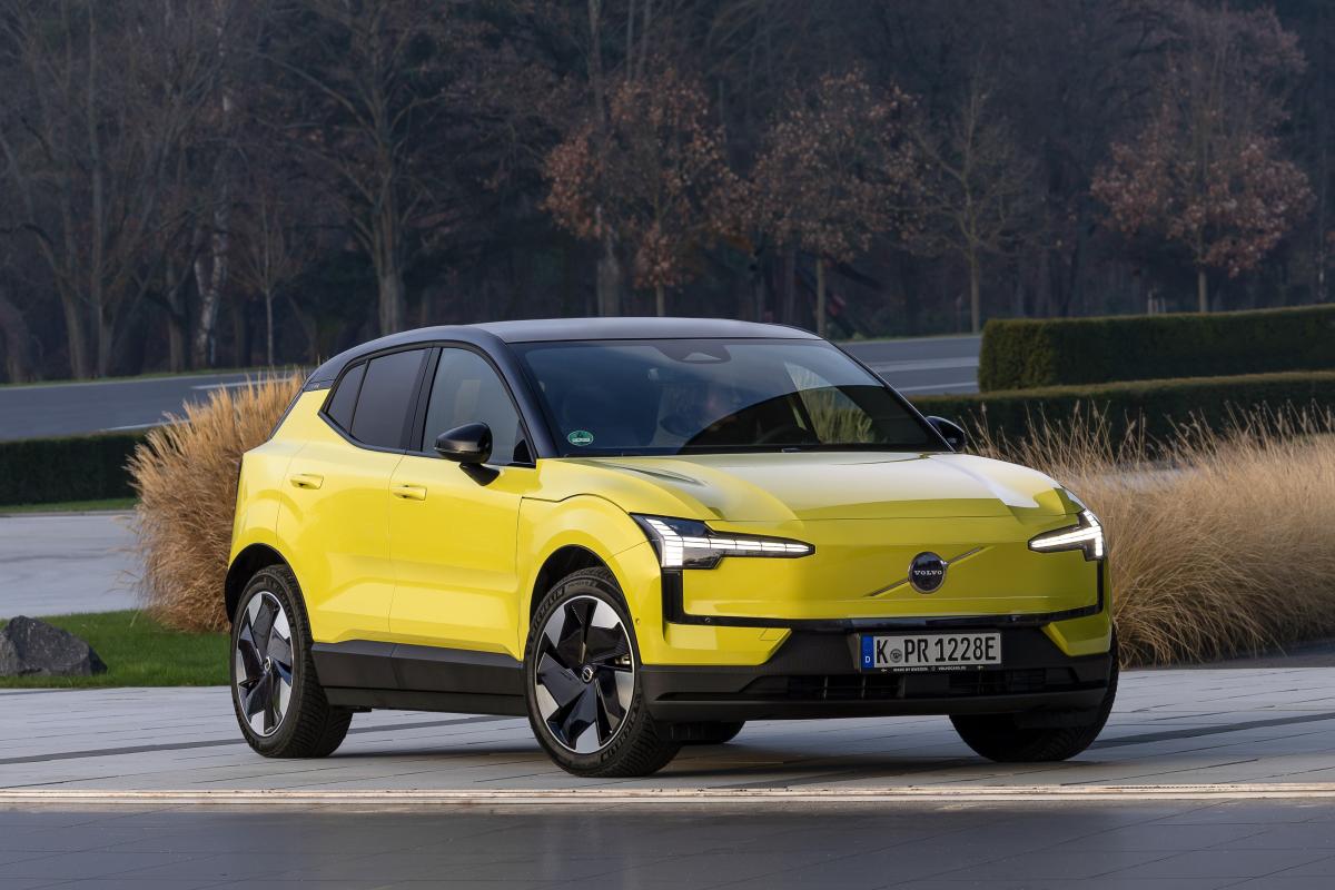Kompakter Volvo EX30 hat den geringsten CO2-Fußabdruck aller vollelektrischen Volvo Modelle