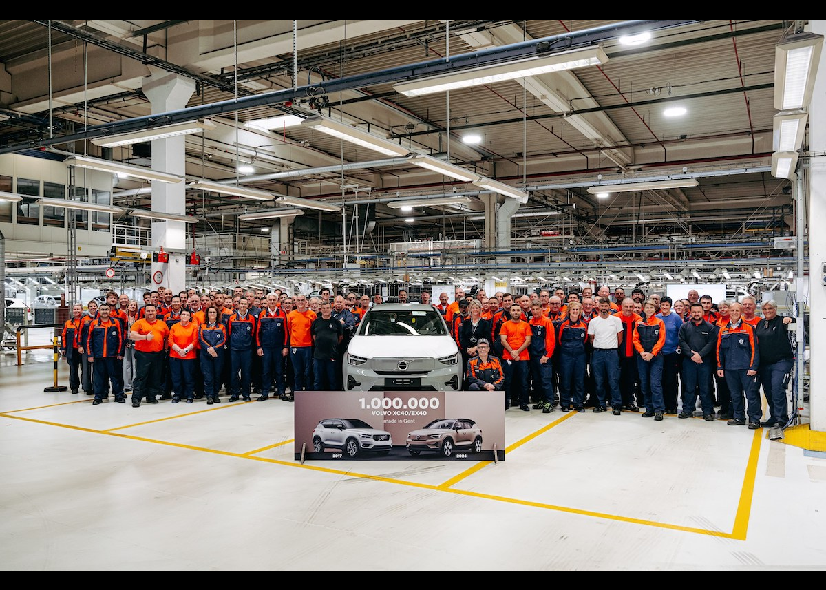 Volvo Werk Gent erreicht Meilenstein: Mehr als eine Million Volvo XC40 produziert