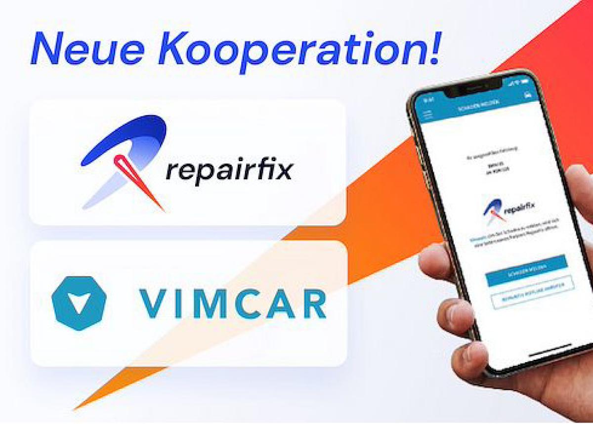  Vimcar und RepairFix setzen neue Standards