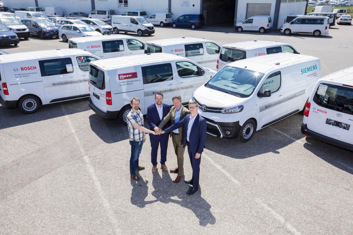 Toyota Proace Flotte für BSH Hausgeräte