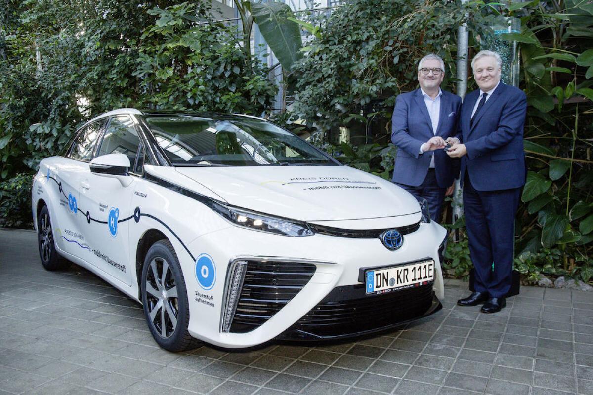 Toyota Mirai im Kreis Düren angekommen