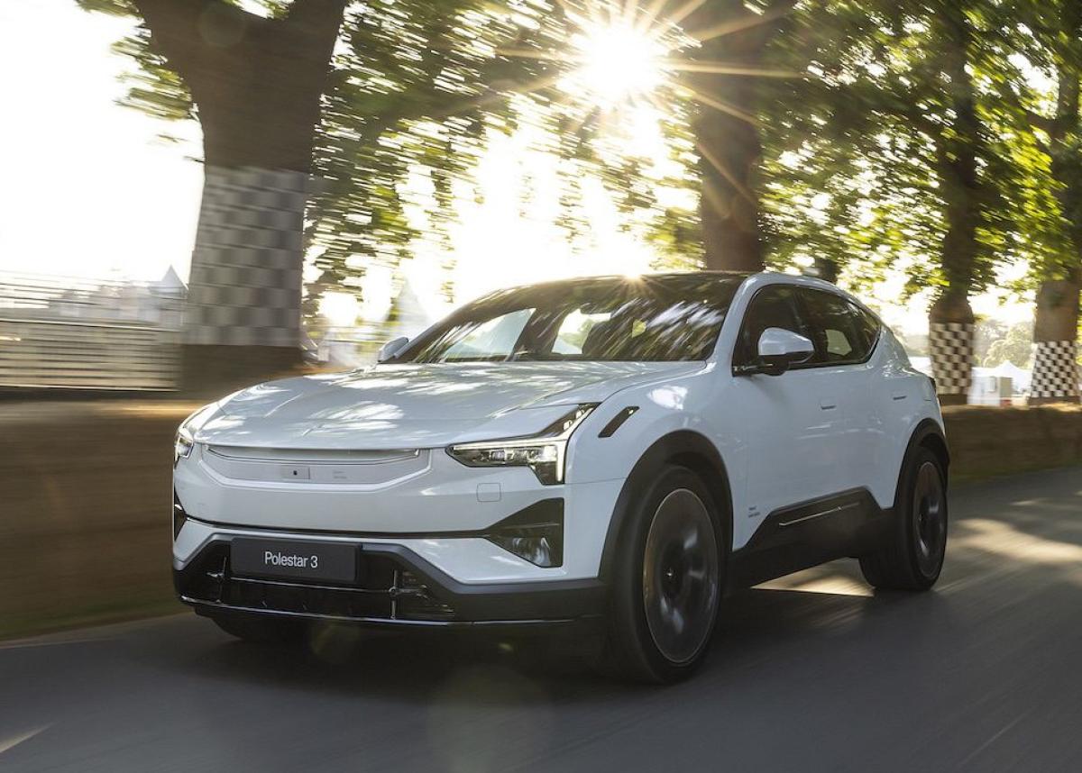 Goodwood Festival of Speed: Prototypen des Polestar 3 und Polestar 5 geben ihr Debüt