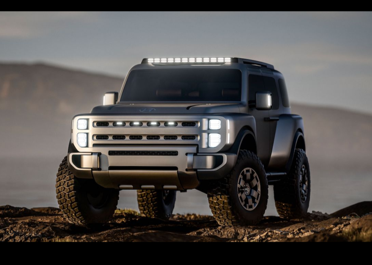 Neue SUV-Designstudie von Hyundai: Boulder Concept feiert Weltpremiere auf der New York International Auto Show