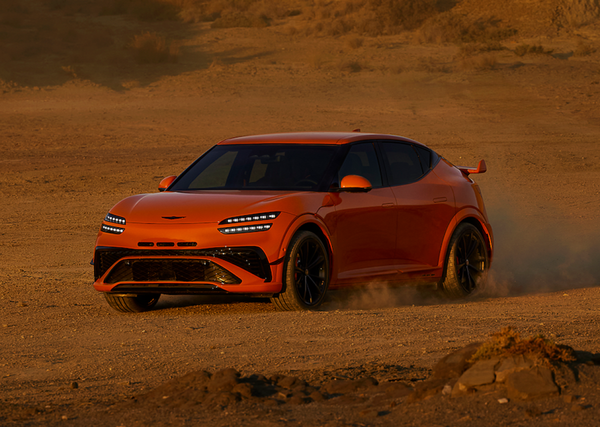 Genesis kreiert mit dem GV60 Magma ein einzigartiges Fahrerlebnis