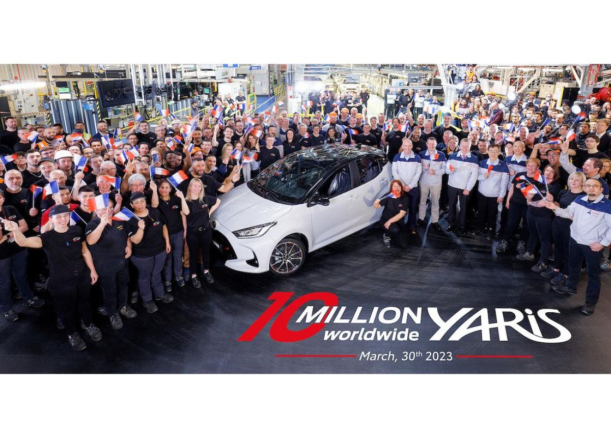Kleines Genie mit großem Erfolg: Zehn Millionen verkaufte Toyota Yaris