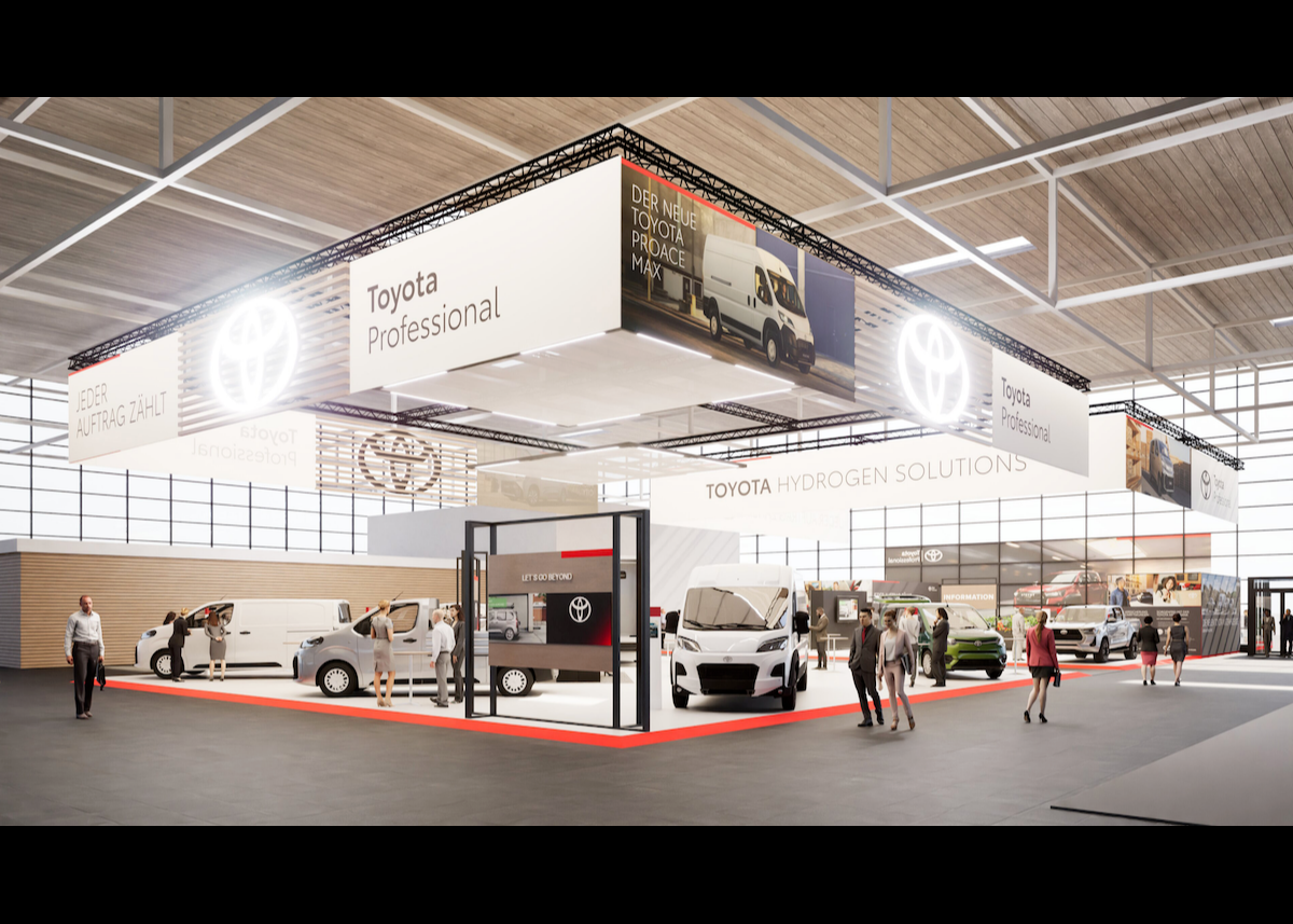 IAA Transportation Hannover 16. bis 22. September 2024: Toyota Professional auf fast 700 Quadratmeter in Halle 13