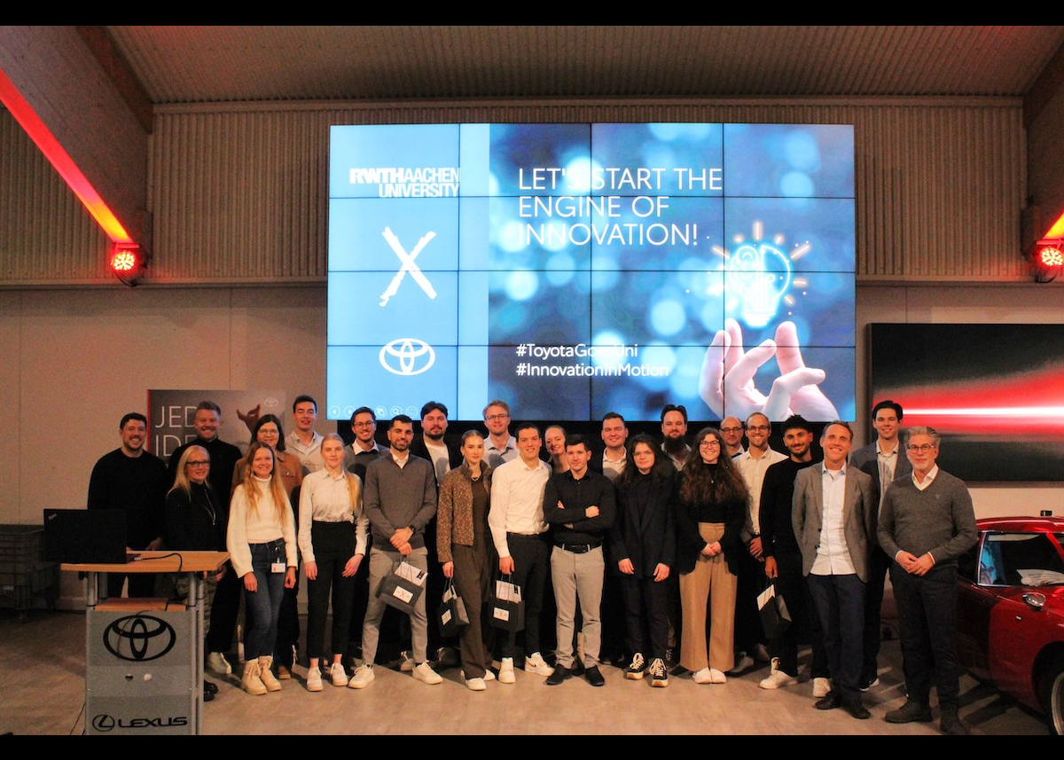 RWTH Aachen University trifft Toyota Deutschland