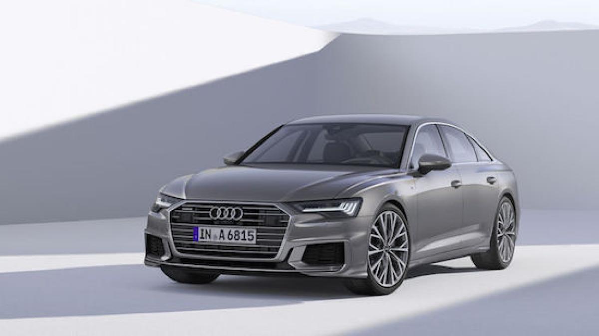 Audi A6 und Audi e-tron-Prototyp auf Genfer Salon