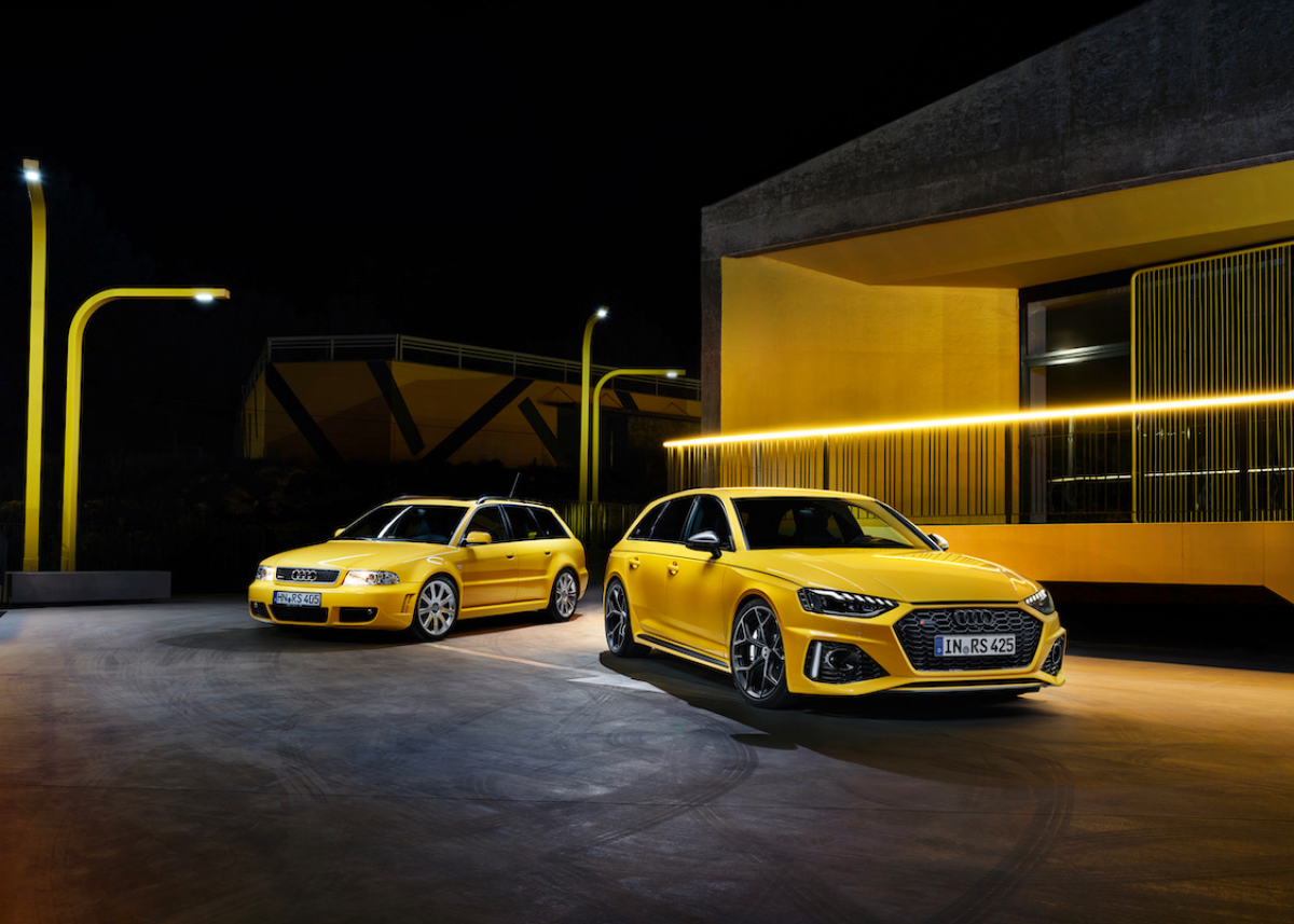 High Performance für Alltag und Rennstrecke: der Audi RS 4 Avant edition 25 years