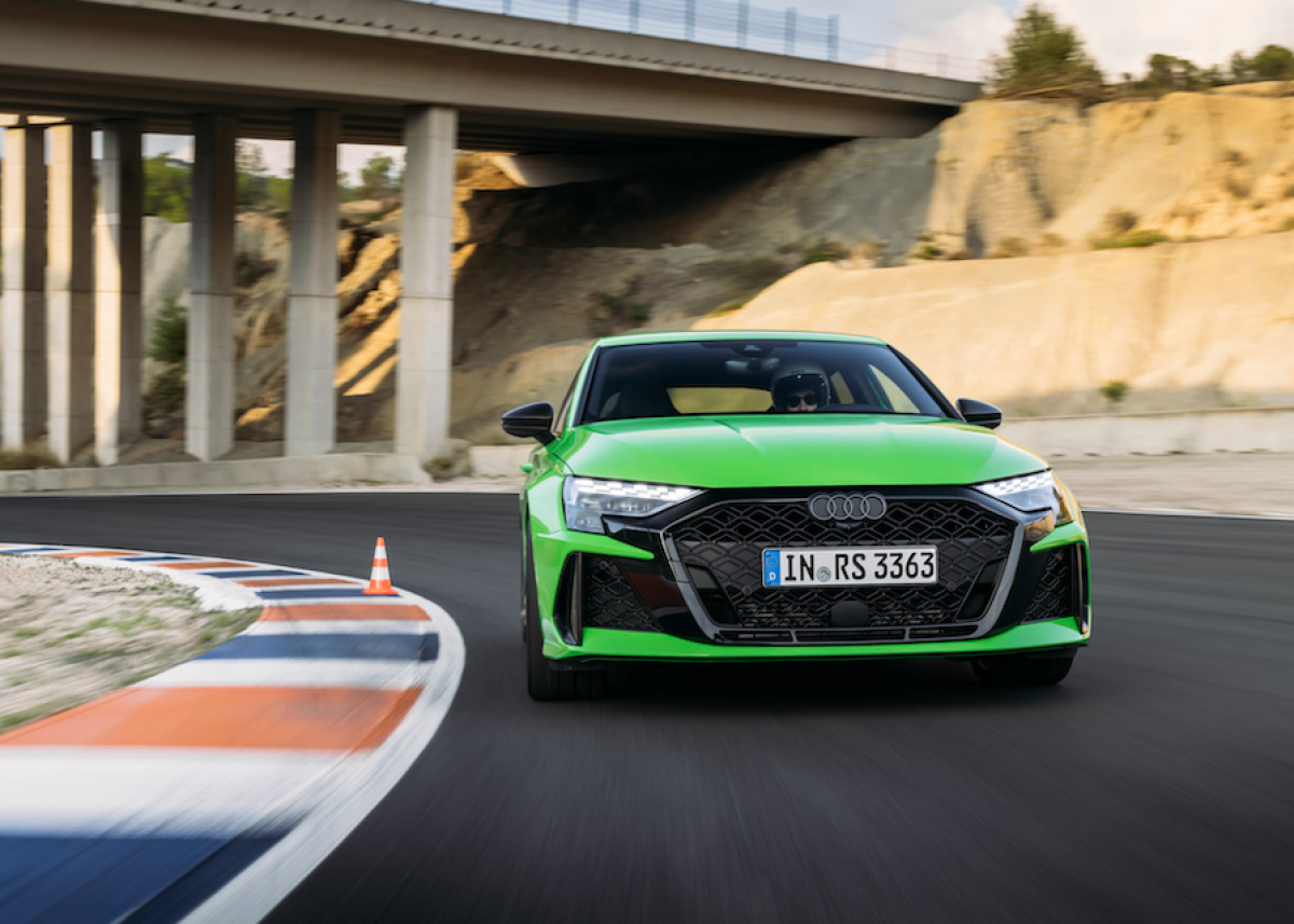 Querdynamik in Präzision: die Erfolgskurve des Audi RS 3