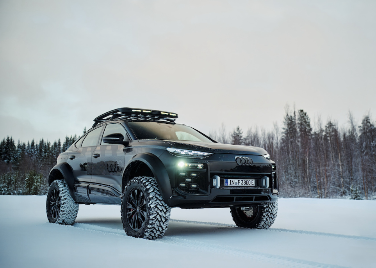 Bereit für neue Wege – Audi zeigt Q6 e-tron offroad concept