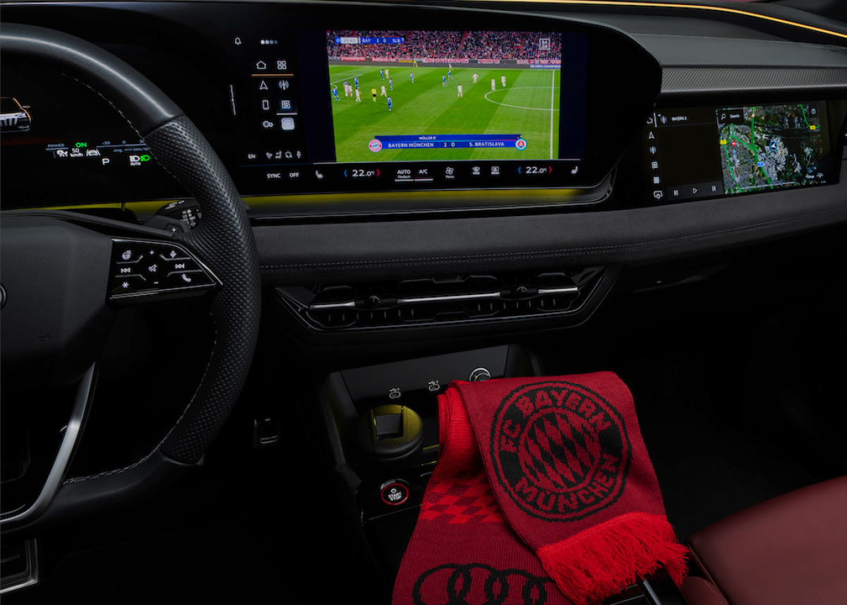 Spitzensport live im Auto: Audi integriert DAZN in neue Modelle