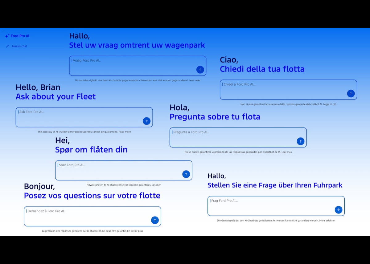 Flottenmanagement neu gedacht: Ford Pro AI schafft produktive Freiräume mit Künstlicher Intelligenz
