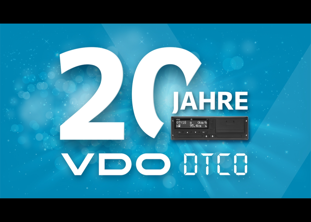 AUMOVIO feiert 20 Jahre digitaler Tachograph: Vom Kontrollgerät zum Datenhub im Güterverkehr
