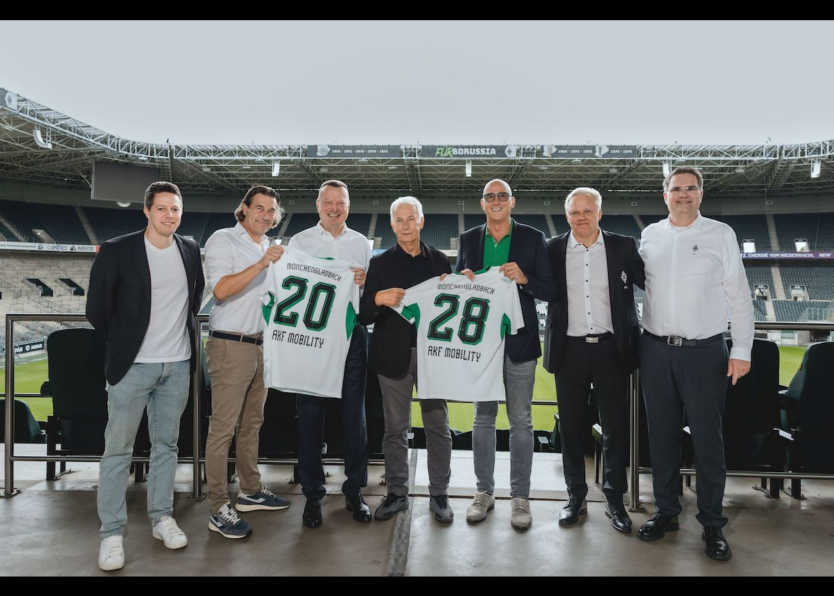 akf - Mobility offizieller Mobilitätspartner von Borussia Mönchengladbach