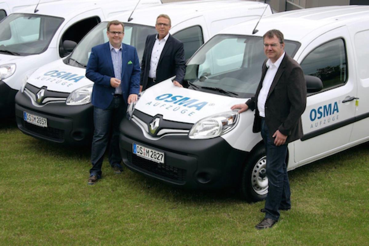 OSMA-Aufzüge setzt auf Transporter-Leasing von Alphabet