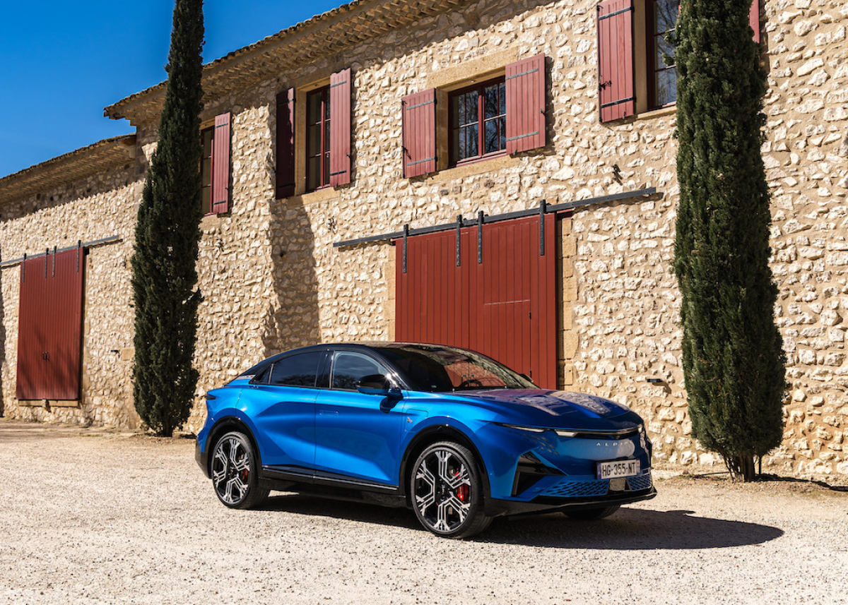 Alpine A390 auf dem Frankreichfest