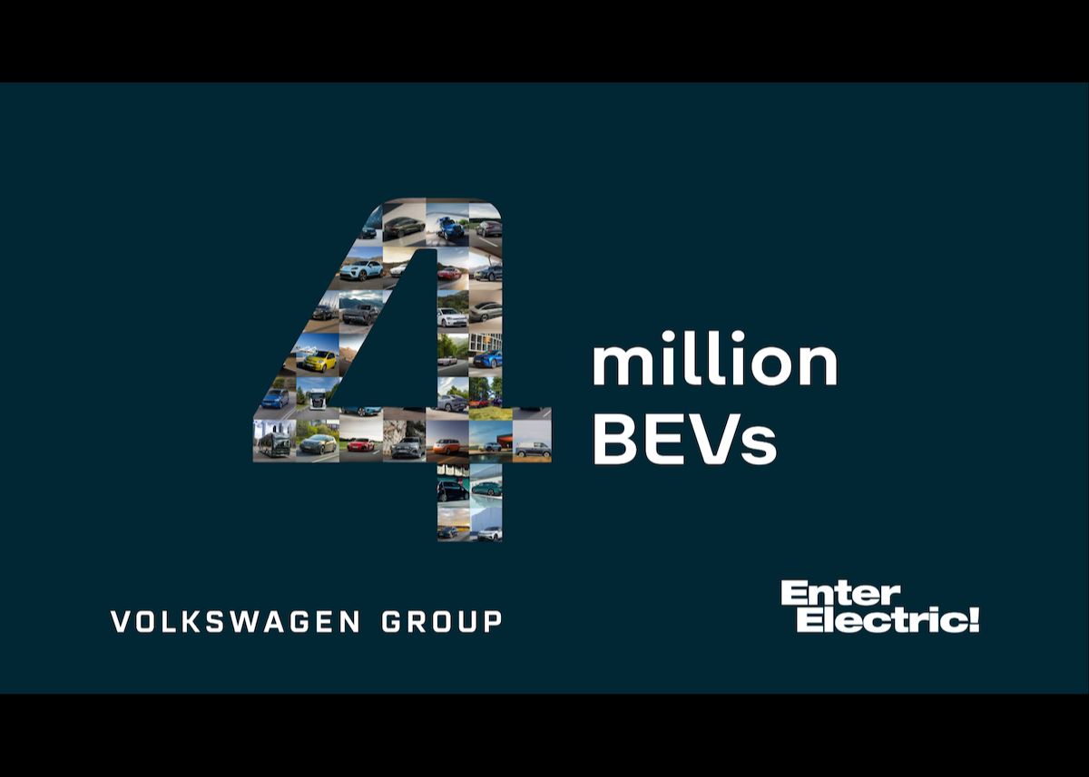 Elektrisierender Meilenstein: Volkswagen Group liefert vier Millionen vollelektrische Fahrzeuge aus