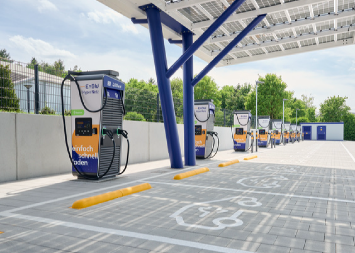 Startschuss für einen weiteren EnBW-Schnellladepark in Hessen