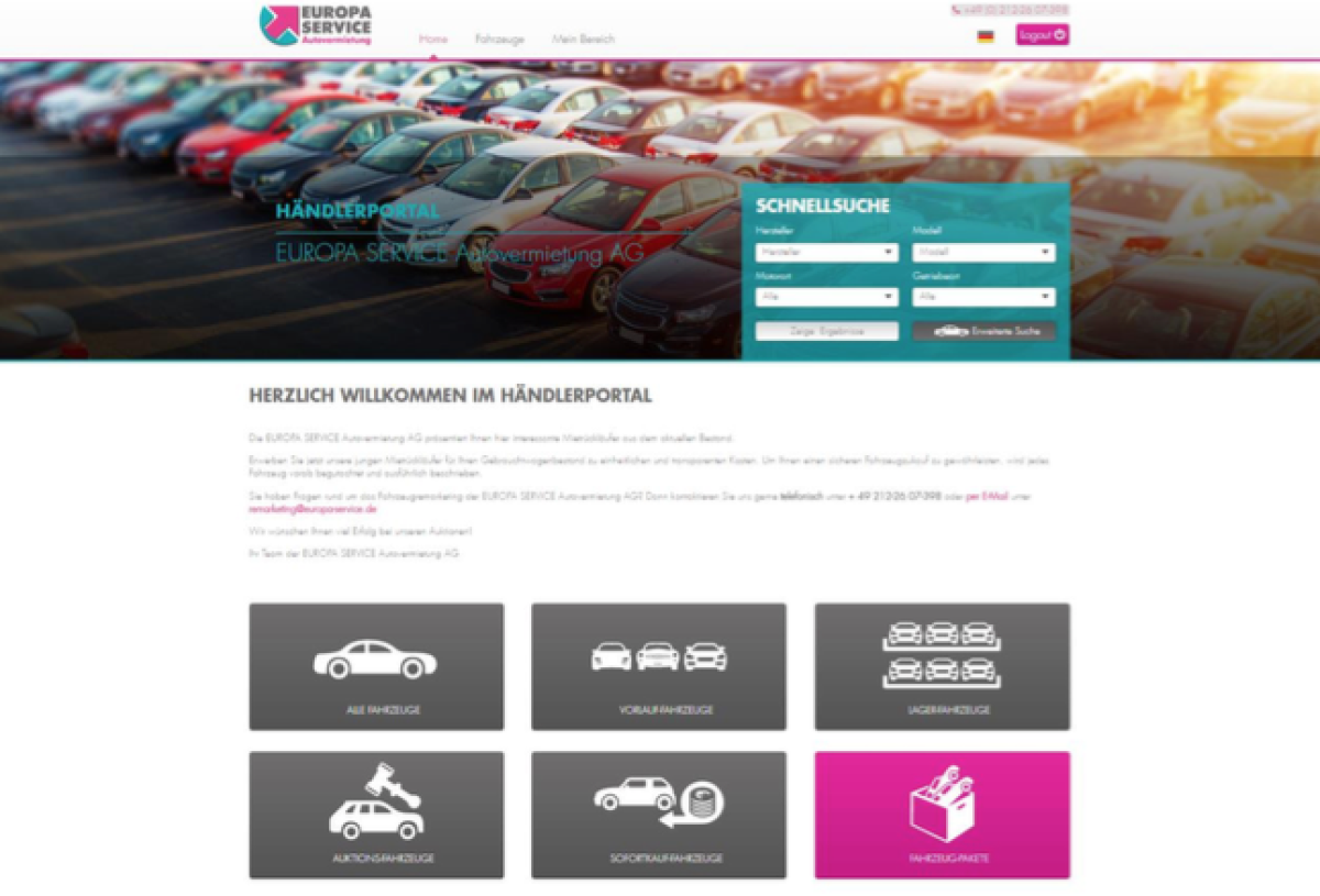 EUROPA SERVICE launcht Remarketing-Plattform