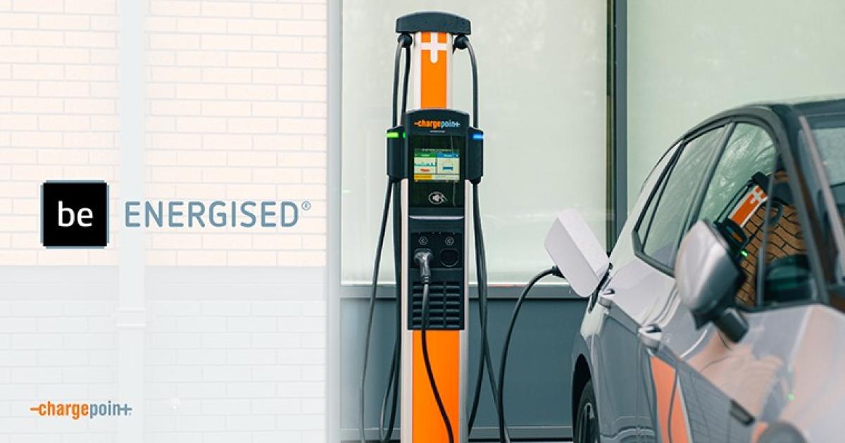 ChargePoint verstärkt be.ENERGISED-Lösung