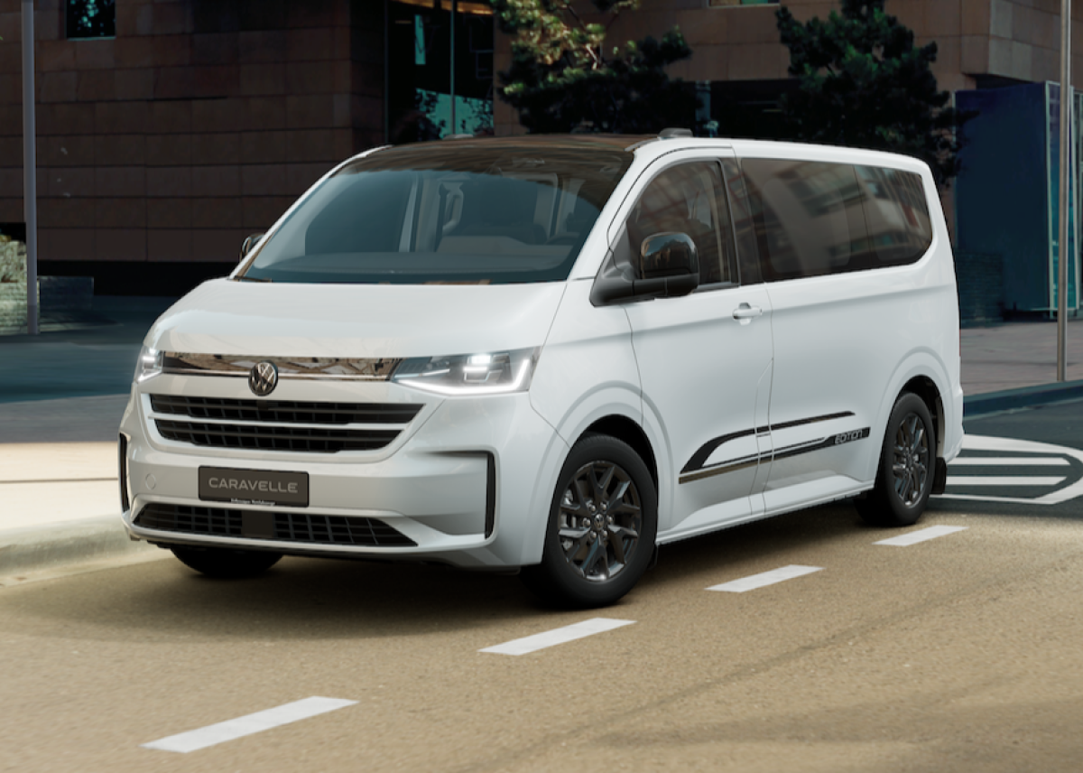 New Transporter und Caravelle als sportliches Sondermodell „Edition“ bestellbar