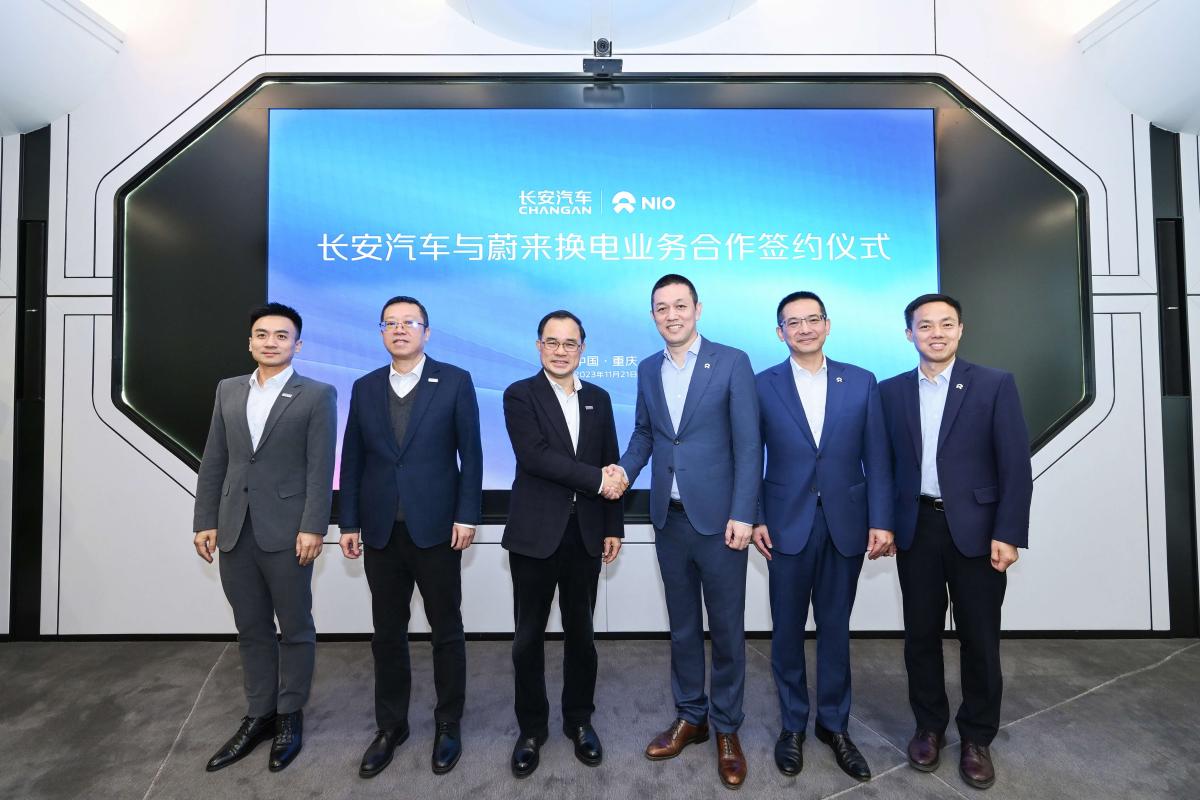 NIO kooperiert mit Geely und Changan bei Batteriewechseltechnologie