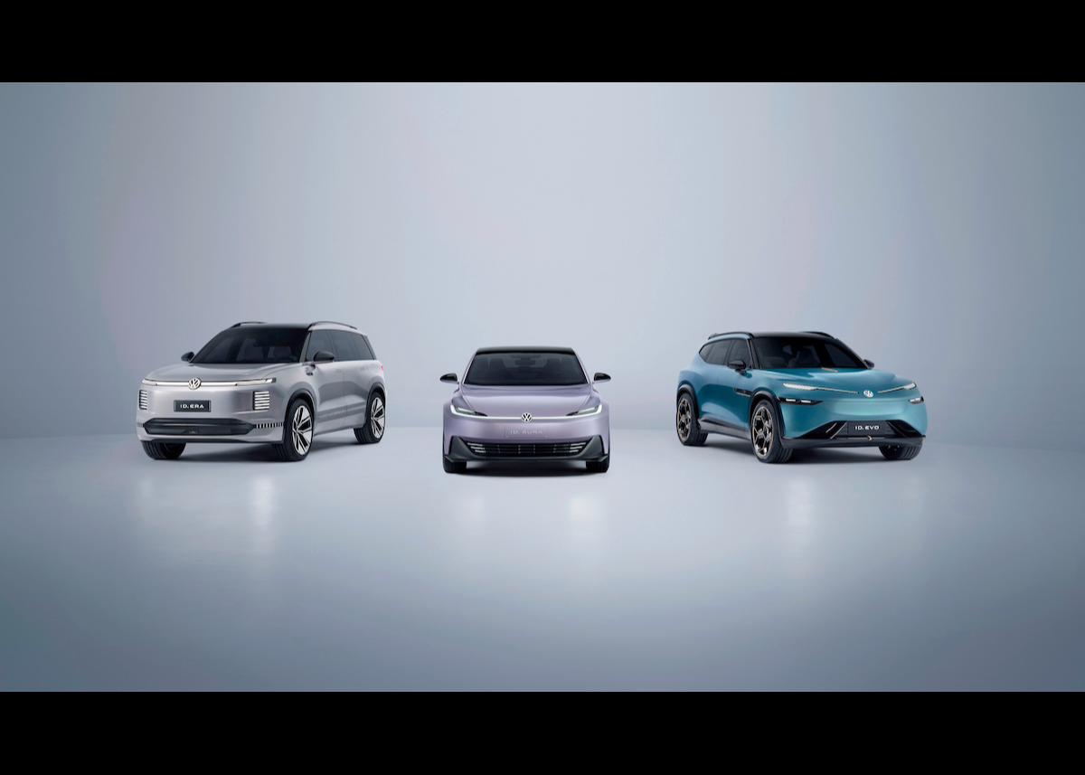 ID. AURA, ID. ERA und ID. EVO: Volkswagen präsentiert in Shanghai drei Konzeptfahrzeuge