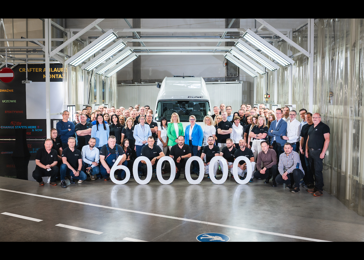 600.000 Crafter aus Września: VWN feiert Jubiläum mit Sondermodell Grand California Dune