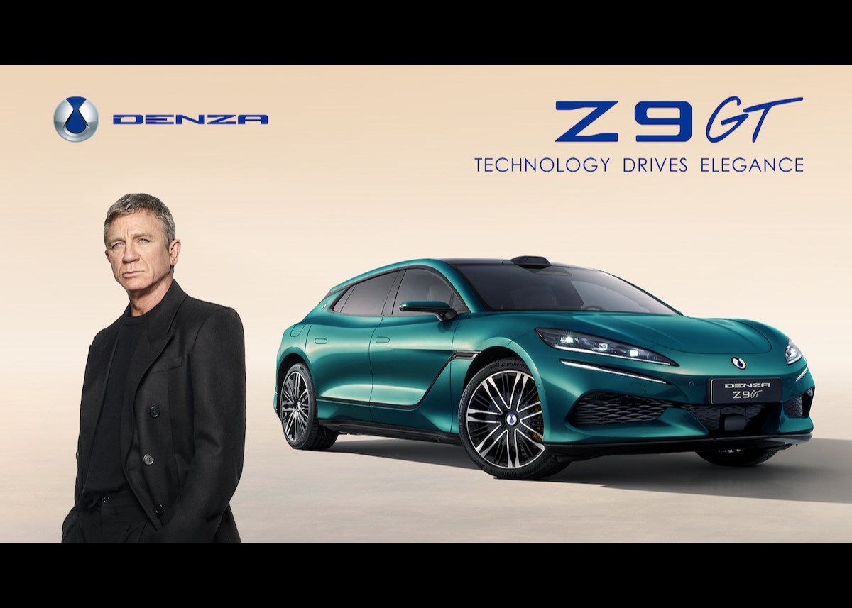 Daniel Craig präsentiert neue DENZA-Kampagne im Vorfeld der globalen Expansion der Marke