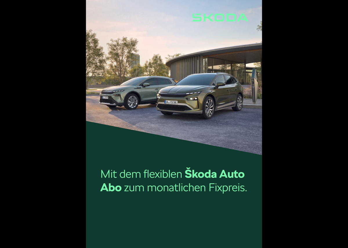 Flexibel, digital und schnell verfügbar: Škoda mit neuen Modellen im Auto Abo