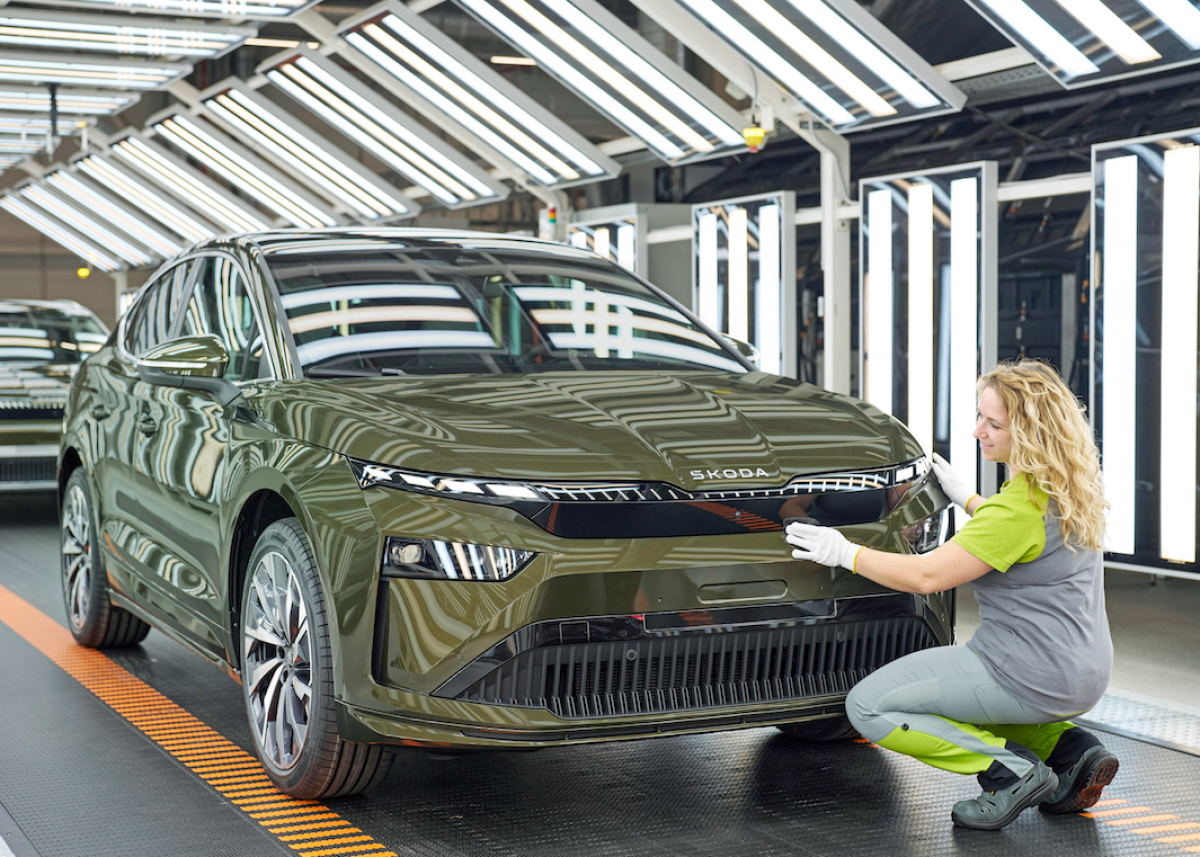 Škoda Auto nimmt Produktion des neuen Enyaq und Enyaq Coupé auf