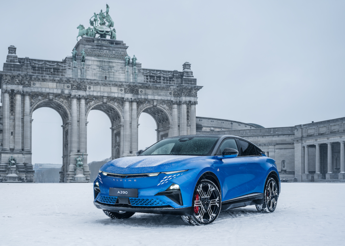 Mit voller Kraft: Alpine auf dem Brüsseler Automobilsalon 2026