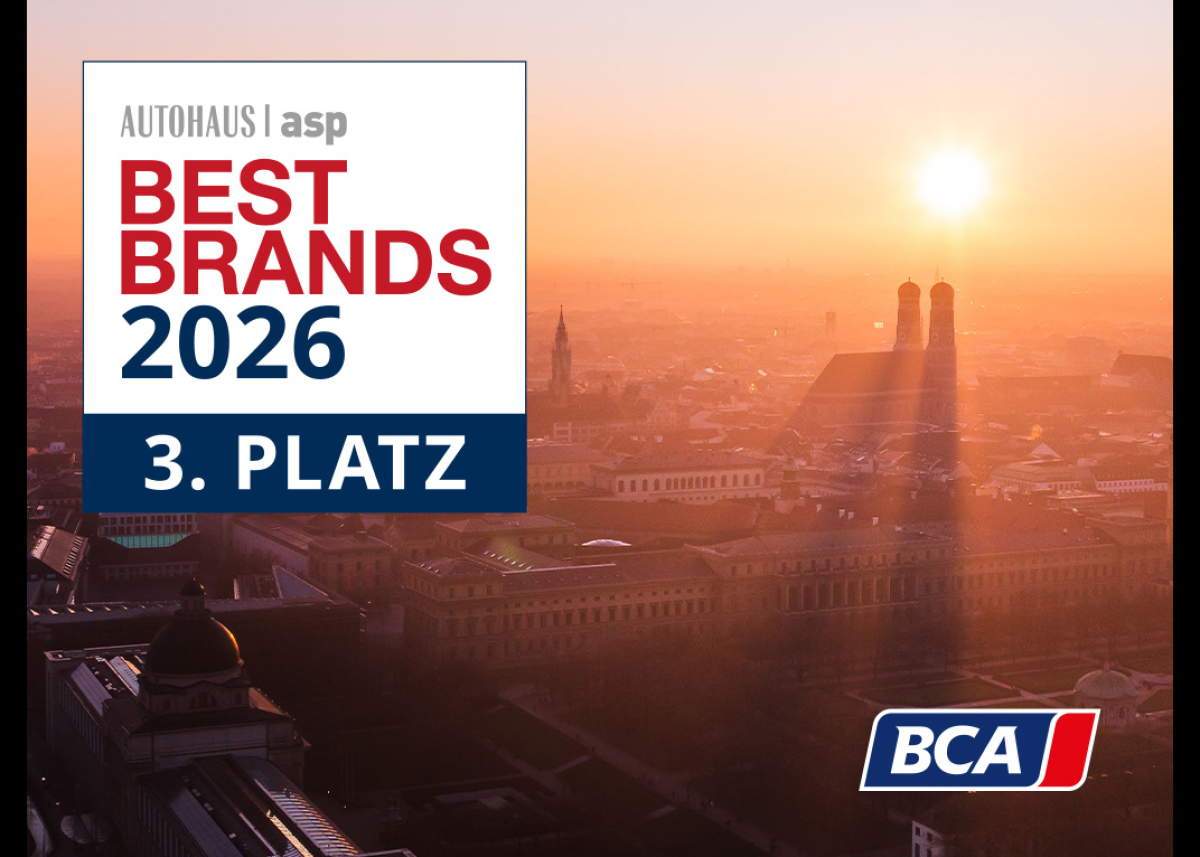 Digitale Kompetenz zahlt sich aus: BCA Deutschland zählt zu den führenden B2B-Remarketingplattformen