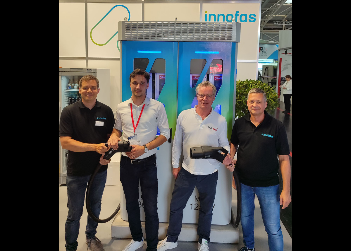 Elbtaxi GmbH und innofas GmbH kündigen strategische Partnerschaft auf der Power2Drive an