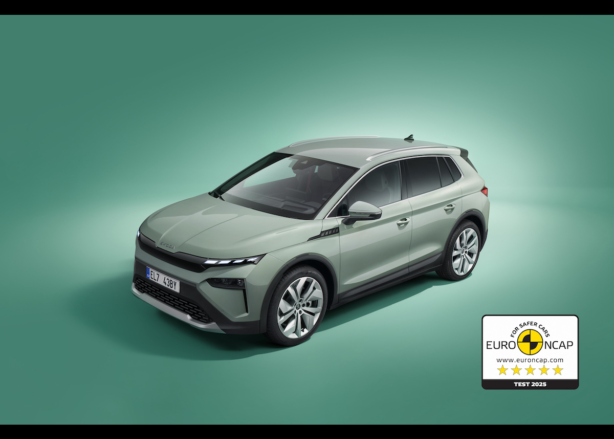 Der Škoda Elroq erhält 5 Sterne im Euro NCAP-Test – Enyaq und Octavia bestätigen ihre Bestnoten