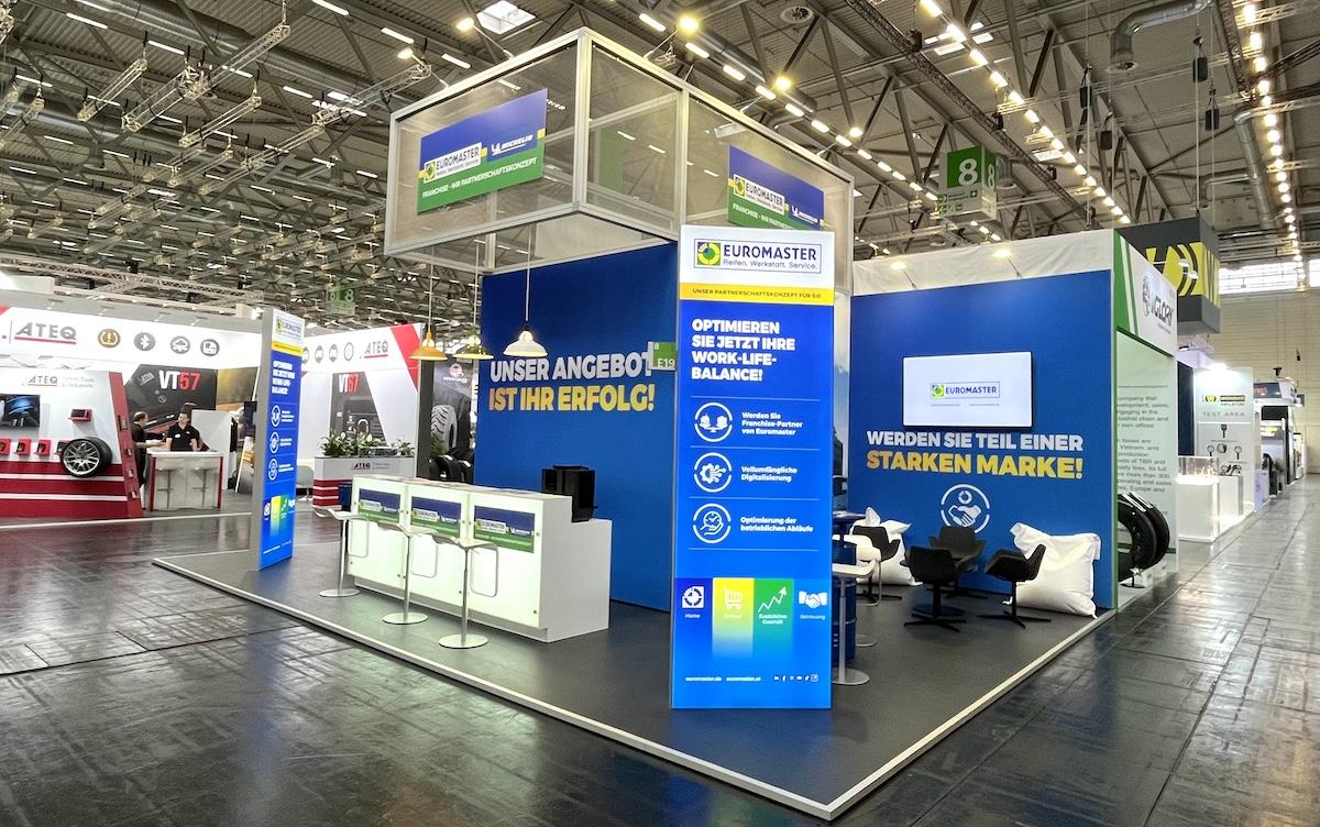 Großes Interesse auf der Reifenmesse Tire Cologne: Euromaster-Franchise-Konzept lässt Netzwerk weiterwachsen