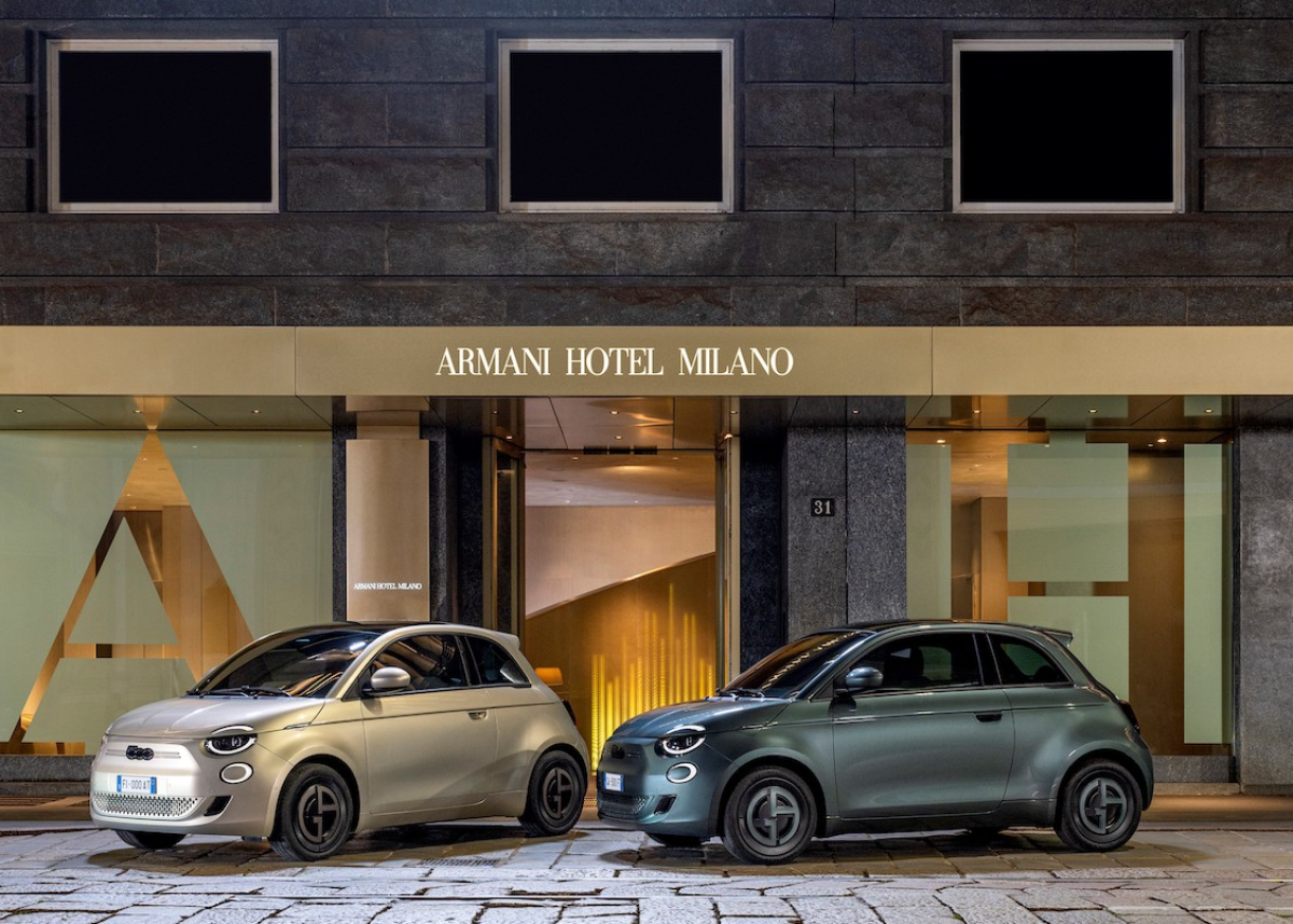 Fiat 500 Elektro Giorgio Armani Collector’s Edition bestellbar