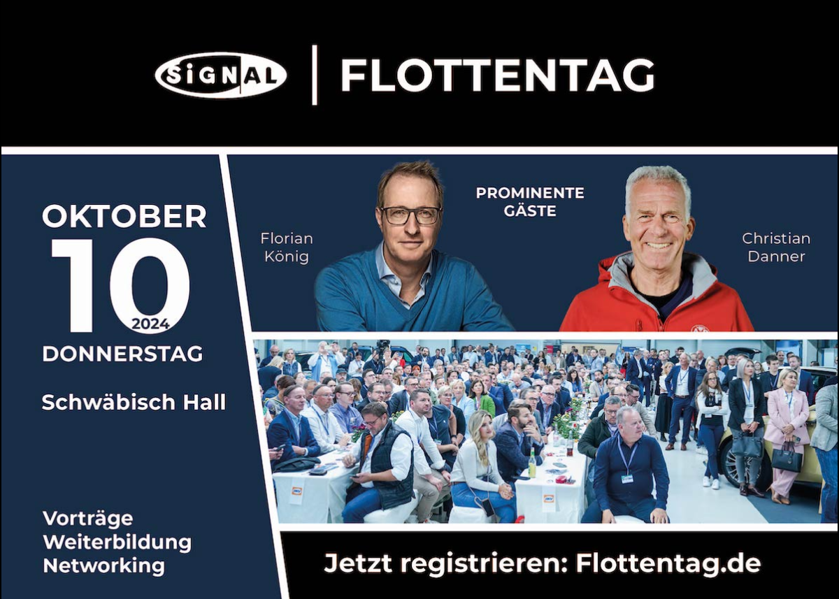 Florian König und Christian Danner sind Stargäste beim Flottentag 2024