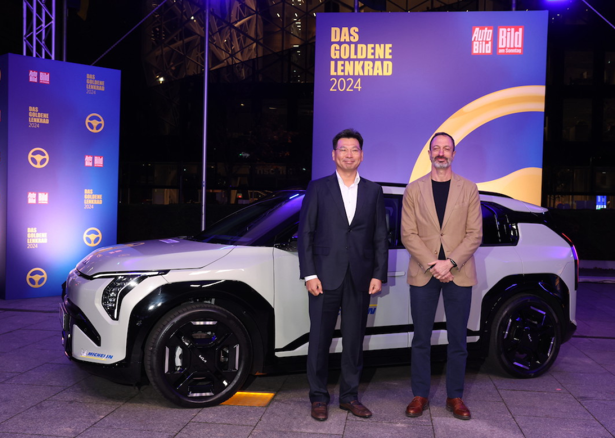 „Goldenes Lenkrad 2024“ für Kia EV3